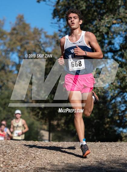 Thumbnail 3 in CIF Sac-Joaquin Section Cross Country Championships (D2 Boys) photogallery.