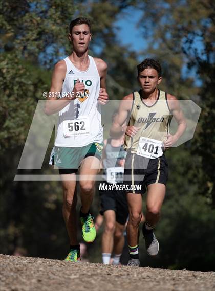Thumbnail 1 in CIF Sac-Joaquin Section Cross Country Championships (D2 Boys) photogallery.