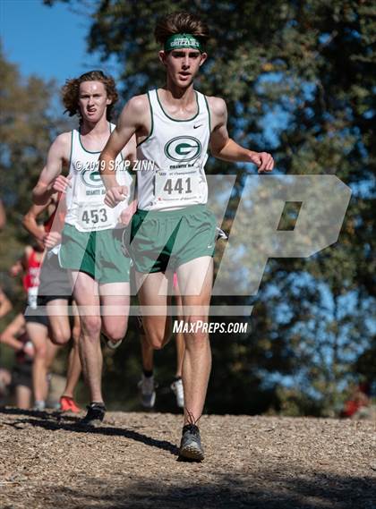 Thumbnail 3 in CIF Sac-Joaquin Section Cross Country Championships (D2 Boys) photogallery.