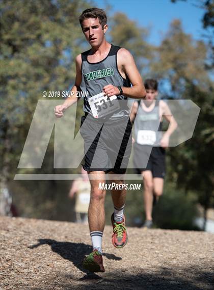 Thumbnail 3 in CIF Sac-Joaquin Section Cross Country Championships (D2 Boys) photogallery.