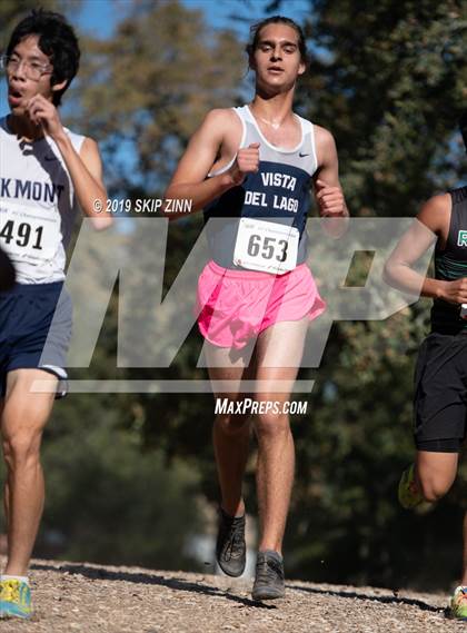 Thumbnail 3 in CIF Sac-Joaquin Section Cross Country Championships (D2 Boys) photogallery.