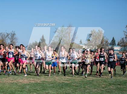 Thumbnail 1 in CIF Sac-Joaquin Section Cross Country Championships (D2 Boys) photogallery.