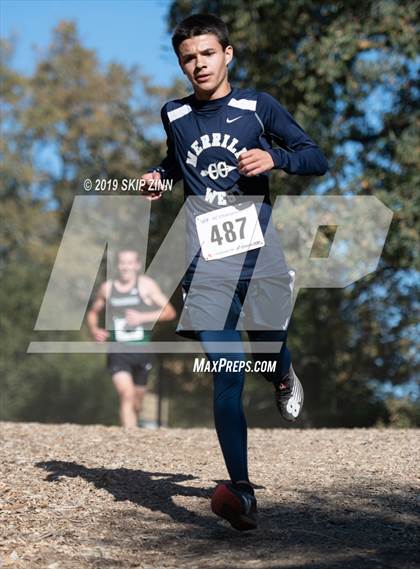Thumbnail 2 in CIF Sac-Joaquin Section Cross Country Championships (D2 Boys) photogallery.