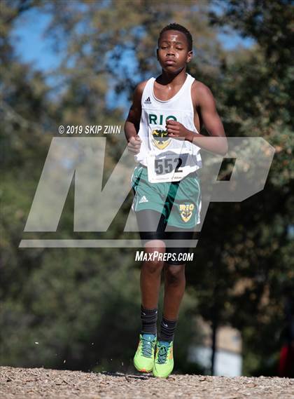 Thumbnail 2 in CIF Sac-Joaquin Section Cross Country Championships (D2 Boys) photogallery.