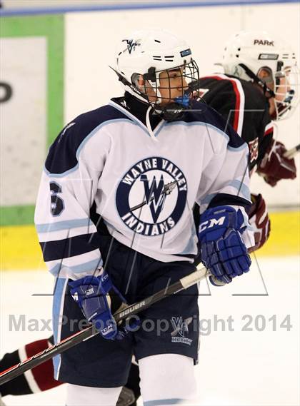 Thumbnail 2 in Park Regional vs Wayne Valley (Ice Vault Tournament) photogallery.