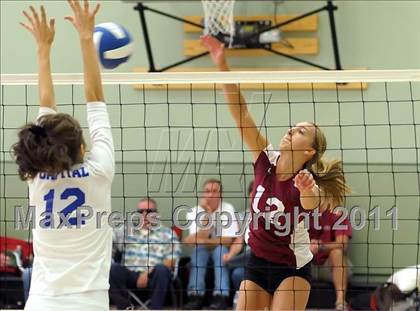 Thumbnail 1 in Capital Christian vs. Bear River (Lady Rams Classic) photogallery.