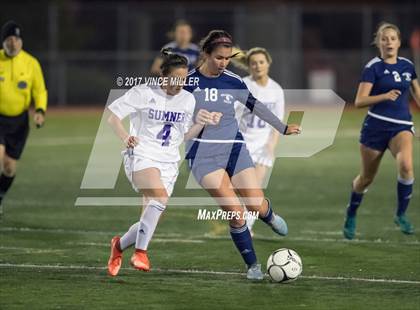 Thumbnail 3 in Bellarmine Prep vs Sumner (WIAA District Playoff) photogallery.