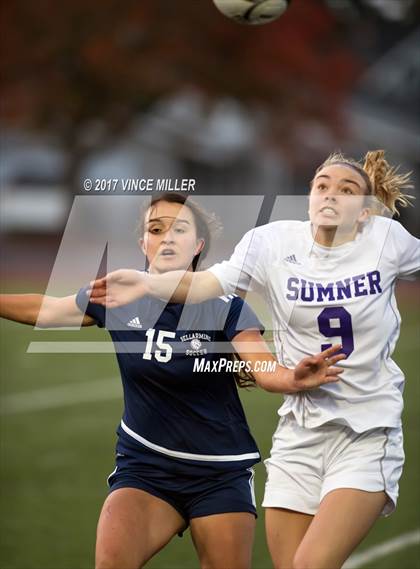 Thumbnail 3 in Bellarmine Prep vs Sumner (WIAA District Playoff) photogallery.