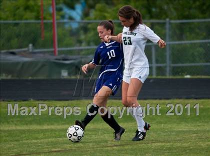 Thumbnail 1 in Holly Springs @ Green Hope (NCHSAA State Playoffs) photogallery.