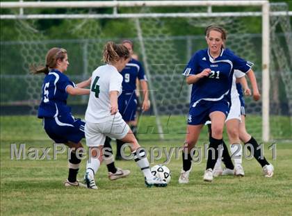 Thumbnail 3 in Holly Springs @ Green Hope (NCHSAA State Playoffs) photogallery.