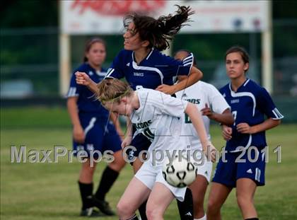 Thumbnail 3 in Holly Springs @ Green Hope (NCHSAA State Playoffs) photogallery.