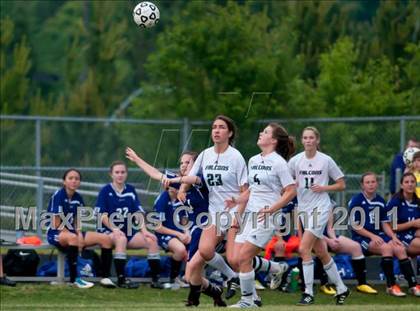 Thumbnail 2 in Holly Springs @ Green Hope (NCHSAA State Playoffs) photogallery.