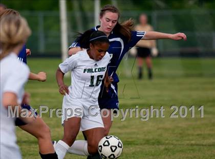 Thumbnail 2 in Holly Springs @ Green Hope (NCHSAA State Playoffs) photogallery.