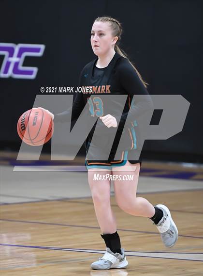 Thumbnail 2 in Eastmark vs. Show Low (Coyotes Basketball Invitational) photogallery.