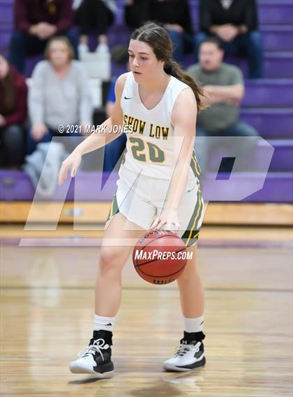 Thumbnail 2 in Eastmark vs. Show Low (Coyotes Basketball Invitational) photogallery.