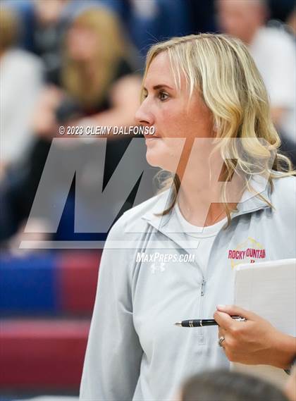 Thumbnail 3 in Rocky Mountain vs ThunderRidge (Dakota Ridge Varsity Tournament) photogallery.