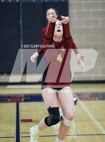 Thumbnail 1 in Rocky Mountain vs ThunderRidge (Dakota Ridge Varsity Tournament) photogallery.