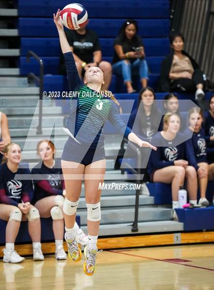 Thumbnail 1 in Rocky Mountain vs ThunderRidge (Dakota Ridge Varsity Tournament) photogallery.