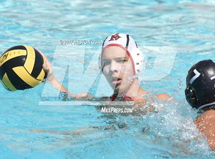 Thumbnail 2 in Palos Verdes vs. Carlsbad (Villa Park Classic) photogallery.