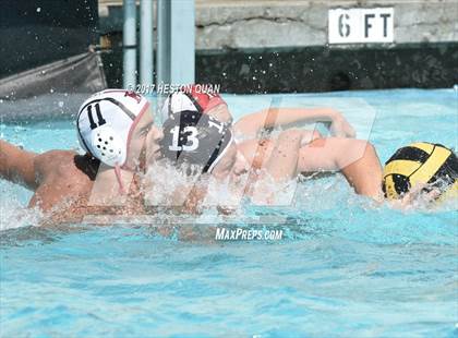 Thumbnail 1 in Palos Verdes vs. Carlsbad (Villa Park Classic) photogallery.