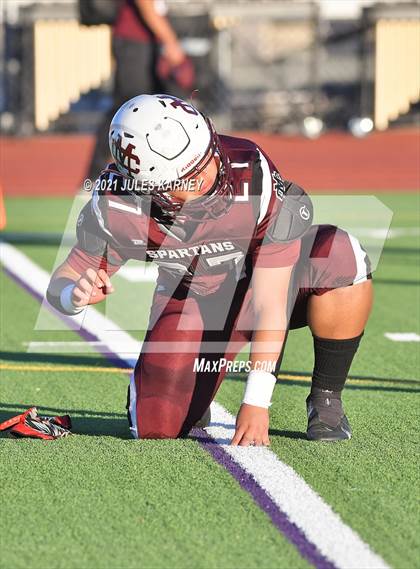Thumbnail 3 in Sierra Vista @ Cimarron-Memorial (NIAA 4A Playoff) photogallery.