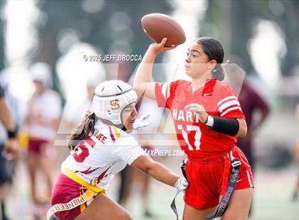 Thumbnail 1 in JV: Simi Valley vs Hart (Oxnard JV Tournament) photogallery.