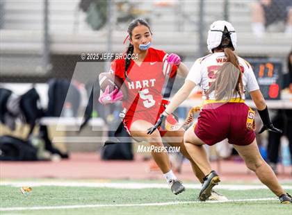 Thumbnail 3 in JV: Simi Valley vs Hart (Oxnard JV Tournament) photogallery.