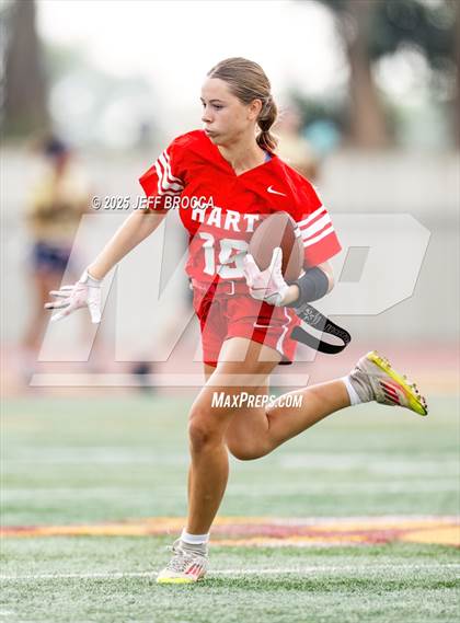 Thumbnail 2 in JV: Simi Valley vs Hart (Oxnard JV Tournament) photogallery.