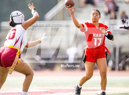 Thumbnail 3 in JV: Simi Valley vs Hart (Oxnard JV Tournament) photogallery.