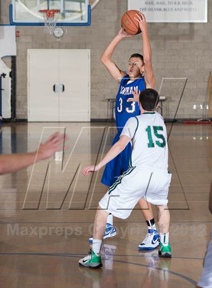 Thumbnail 1 in Poway vs Bingham (Torrey Pines Holiday Classic) photogallery.