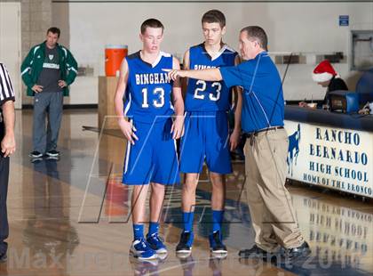 Thumbnail 3 in Poway vs Bingham (Torrey Pines Holiday Classic) photogallery.
