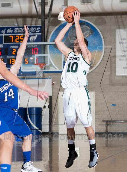 Thumbnail 1 in Poway vs Bingham (Torrey Pines Holiday Classic) photogallery.