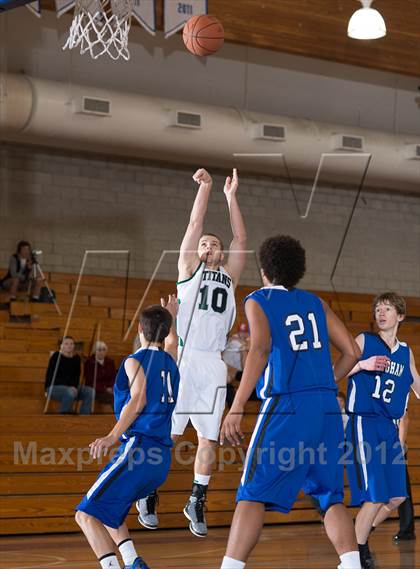 Thumbnail 1 in Poway vs Bingham (Torrey Pines Holiday Classic) photogallery.