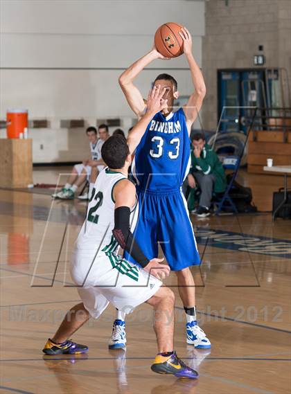 Thumbnail 3 in Poway vs Bingham (Torrey Pines Holiday Classic) photogallery.
