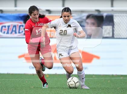Thumbnail 2 in Amity Regional vs. Greenwich (CIAC Class LL Final) photogallery.