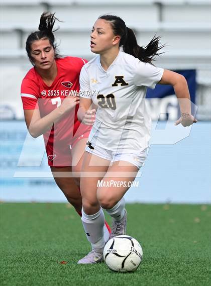 Thumbnail 1 in Amity Regional vs. Greenwich (CIAC Class LL Final) photogallery.