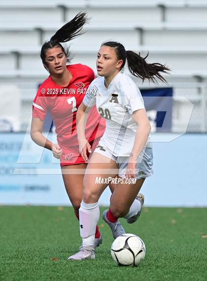 Thumbnail 2 in Amity Regional vs. Greenwich (CIAC Class LL Final) photogallery.