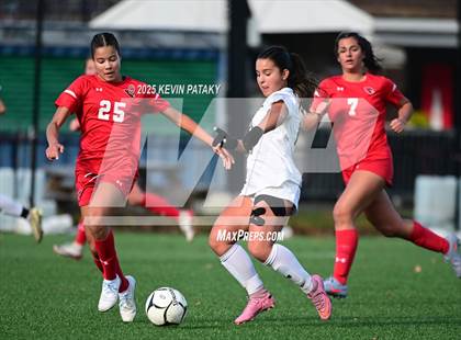 Thumbnail 1 in Amity Regional vs. Greenwich (CIAC Class LL Final) photogallery.