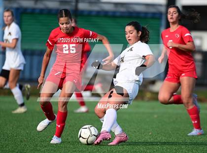 Thumbnail 2 in Amity Regional vs. Greenwich (CIAC Class LL Final) photogallery.