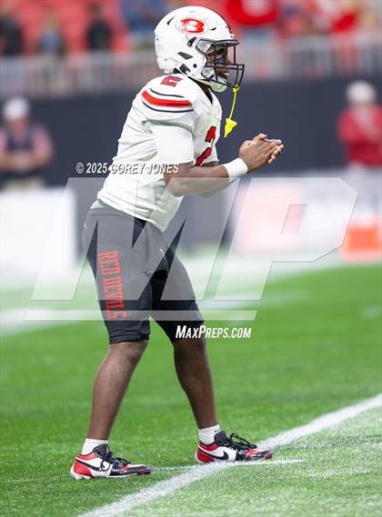 Thumbnail 2 in Bowdon vs Lincoln County (GHSA 1A Div.II Championship) photogallery.