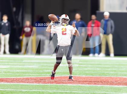 Thumbnail 2 in Bowdon vs Lincoln County (GHSA 1A Div.II Championship) photogallery.