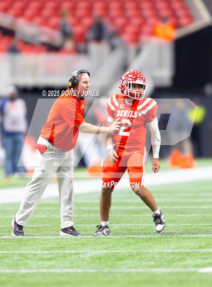 Thumbnail 3 in Bowdon vs Lincoln County (GHSA 1A Div.II Championship) photogallery.