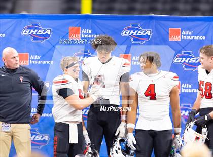 Thumbnail 3 in Bowdon vs Lincoln County (GHSA 1A Div.II Championship) photogallery.