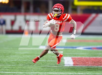 Thumbnail 2 in Bowdon vs Lincoln County (GHSA 1A Div.II Championship) photogallery.