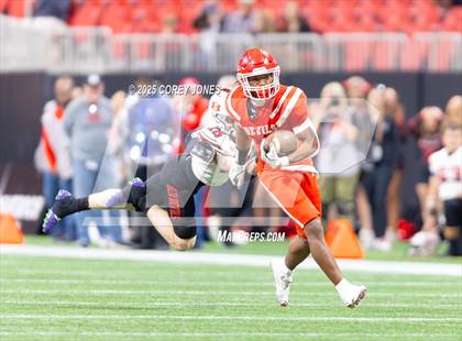 Thumbnail 3 in Bowdon vs Lincoln County (GHSA 1A Div.II Championship) photogallery.