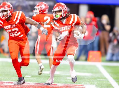 Thumbnail 2 in Bowdon vs Lincoln County (GHSA 1A Div.II Championship) photogallery.