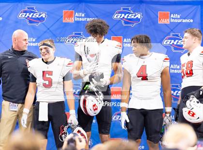 Thumbnail 1 in Bowdon vs Lincoln County (GHSA 1A Div.II Championship) photogallery.