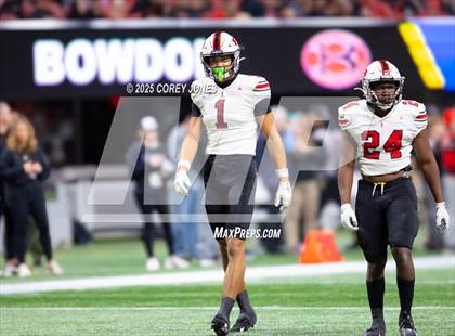 Thumbnail 2 in Bowdon vs Lincoln County (GHSA 1A Div.II Championship) photogallery.