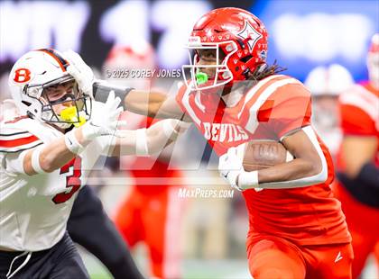 Thumbnail 3 in Bowdon vs Lincoln County (GHSA 1A Div.II Championship) photogallery.