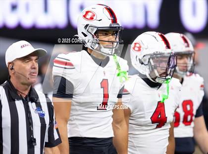 Thumbnail 2 in Bowdon vs Lincoln County (GHSA 1A Div.II Championship) photogallery.